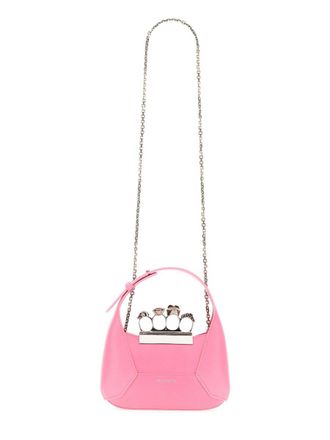 Alexander McQueen Jewelled Mini Hobo Bag