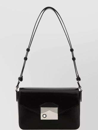 Montblanc leather messenger bag