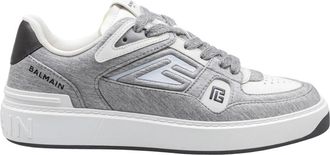 Balmain Sneakers, male, Gray, Size: 12 US Grey Sneakers for Men Ss25