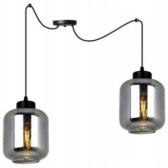 OEM L&aacute;mpara Colgante Moderna Y Elegante Con Pantalla De Cristal