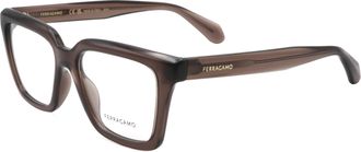Ferragamo Ferragamo Womens 52 mm Brown Opticals