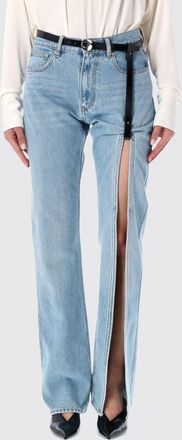Coperni Jeans straight in denim con bretelle
