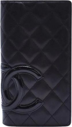Chanel Pre-owned Wallets, female, Black, Size: ONE SIZE Pre-owned Vintage Wallet