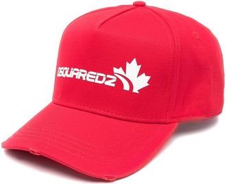 Dsquared2 logo-embroidered baseball cap - men - Cotton - One Size