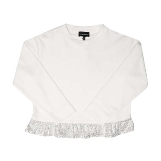Emporio Armani Meisjes Rimpeltrui (Wit)