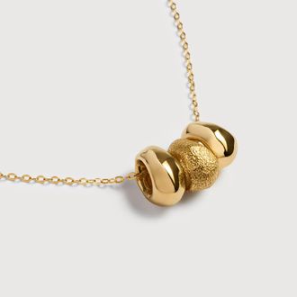 Monica Vinader Gold Antica Chain Necklace