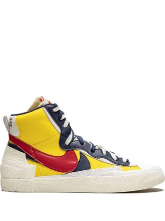 Nike x sacai Blazer Mid Varsity Maize sneakers - Yellow