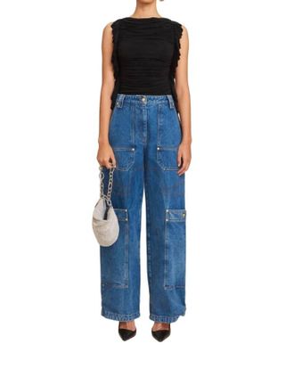 Cult Gaia Nakia Top In Black