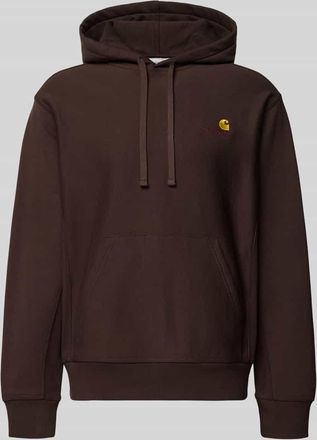 Carhartt Work in Progress Hoodie mit Kapuze in Dunkelrot, Größe XXL