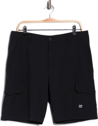 Billabong Submersible Cargo Shorts in Black at Nordstrom Rack, Size 32