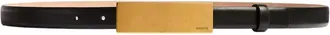 Khaite Berlin riem antiek goud (25 mm)