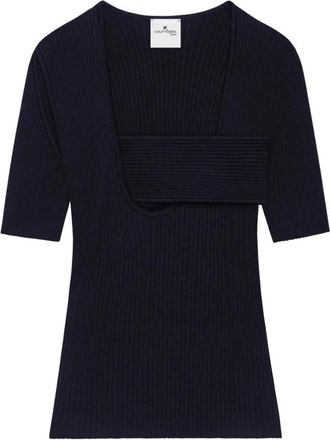 Courr&egrave;ges Mujer, Jerseys, Azul, Talla: S