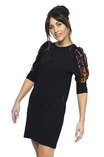 Jupe Femme Mamatayoe Taille 40 (L) – Marron, Coton élastique, Coupe évasée