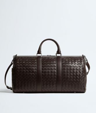 Bottega Veneta Intrecciato Duffle - Brown - Unisex - 100% Calfskin