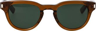 Saint Laurent Round Sunglasses Sl 876 005