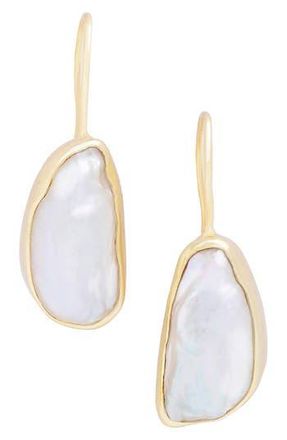 Saachi Freshwater Pearl Drop Earrings in 18K Gold/Freshwater Pearl at Nordstrom Rack