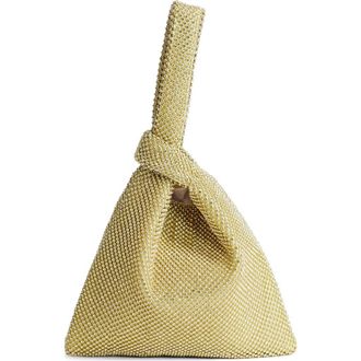 Topshop Gwyn Embellished Bag in Gold at Nordstrom