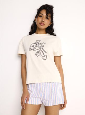 Twik Womens Relaxed stretch T-shirt