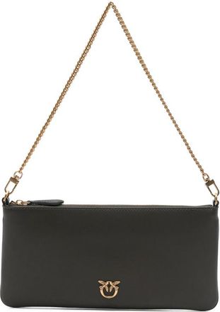 Pinko Horizontal Flat Chain Clutch Bag