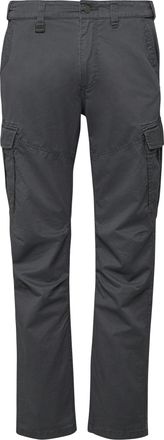 s.Oliver Cargohose S.OLIVER, Herren, Gr. XXL, N-Gr, anthrazit, Web, Obermaterial: 97% Baumwolle, 3% Elasthan, unifarben, bootcut fit lang, Hosen Cargohose, mit