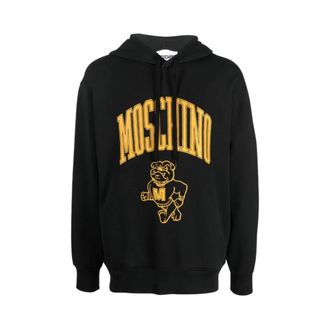 Moschino Accessoires - Heren - Sweatshirts & Hoodies - Zwart - Maat: L