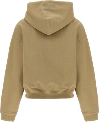 VETEMENTS Womens Beige Cotton Hoodie Clothing