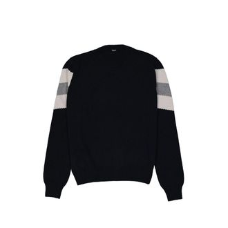 Herno Mens Blue Wool Sweatshirt Clothing