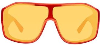 Kurt Geiger Mask Sunglasses in Peach/rosegd Ml at Nordstrom