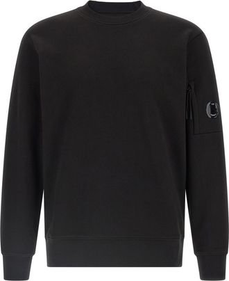 C.P. Company Black Diagonal Raised sweatshirt