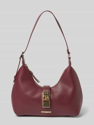 Steve Madden Shoulder Bag in Leder-Optik Modell Bovie in Dunkelrot, Gr&ouml;&szlig;e 1