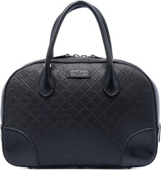 Gucci Pre-owned Gucci Diamante Bright Leather Satchel Ladies UX1N4TO23T0AETTS