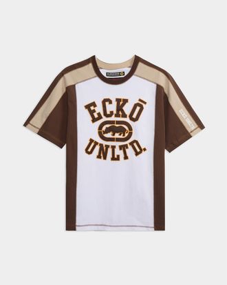 Ecko Grunge Skater Top in White at Nordstrom, Size Medium