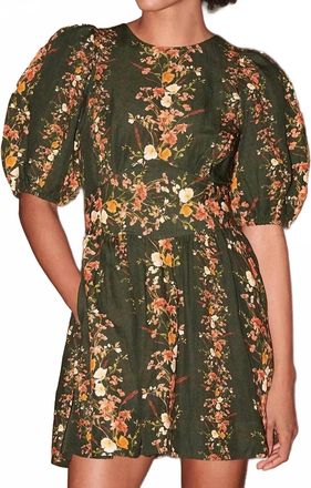 Saylor Roseanne Mini Dress In Floral Stripe