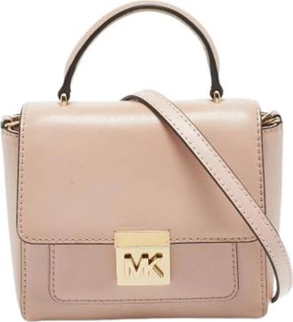 Michael Kors Pre-owned Handbag - Dames - Vintage Handtas - Roze - ONE Size - Leer - Vintage