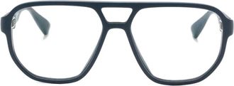 Mykita Occhiali Mylon Mavon stile pilota - Blu