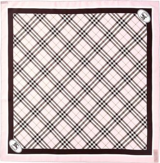 Burberry Check Silk Scarf