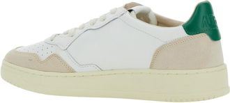 Autry Mens Low Top Sneakers Medalist White Leather Cow Trainers
