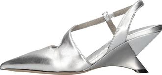 Vic Mati&eacute; Met Hak - Dames - Pumps - Grijs - 37 EU - Leer - Schoenen