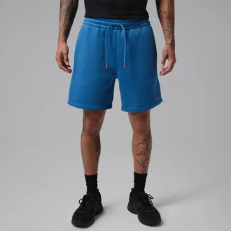 Nike Jordan Mens Jordan Brooklyn Shorts in Blue | IM9230-485
