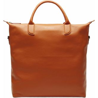 Want Les Essentiels OHare Pebble-Grained Leather Tote in Orange at Nordstrom