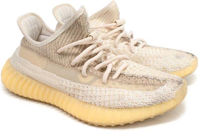Adidas x Yeezy Boost 350 V2 Natural Sneakers Size 40