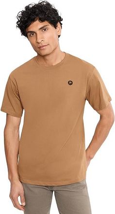 Marmot Mountain Bike Marty T-Shirts Short Sleeve Mens T Shirt Dromedary : 2XL, Cotton/Jersey/Polyester