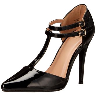 Journee Collection Tru Pump Black TRU-BLK Womens