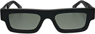 Retro Superfuture 53mm Square Sunglasses in Black at Nordstrom Rack