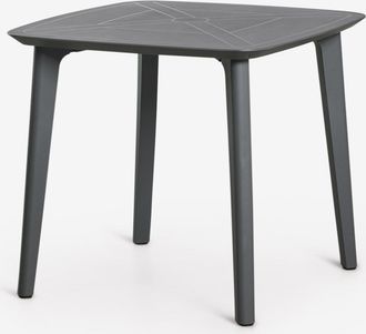 Sklum Mesa De Jard&iacute;n Cuadrada 85x85 Cm En Polipropileno Scand Sklum