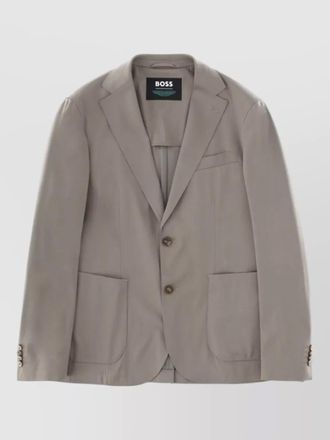 HUGO BOSS single breasted blazer c hanry notch lapel