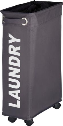 WENKO Cesto Para Ropa Corno Gris