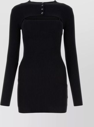 Alexander Wang ribbed knit mini dress