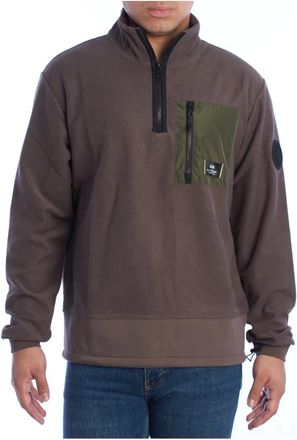 La Martina Sweater met rits - Heren - Vesten met rits - Bruin - 3XL - Hoodies & sweatvesten