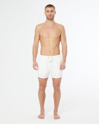 Onia Charles 5 Swim Trunk in White at Nordstrom, Size Xx-Large